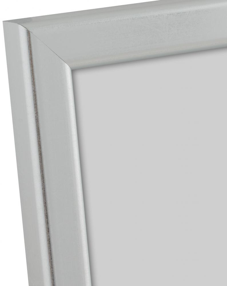 Ram Slim Matt Antireflexglas Silver 40x50 cm