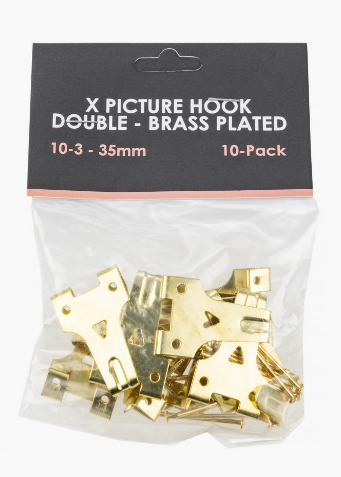 BGA X-krok 10-3, 35 mm Dubbel - 10-pack