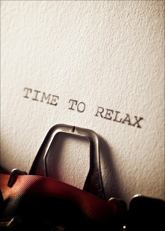 Time to Relax Poster