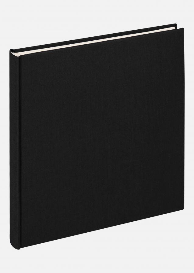 Cloth Album Svart - 22,5x24 cm (40 Vita sidor / 20 blad)