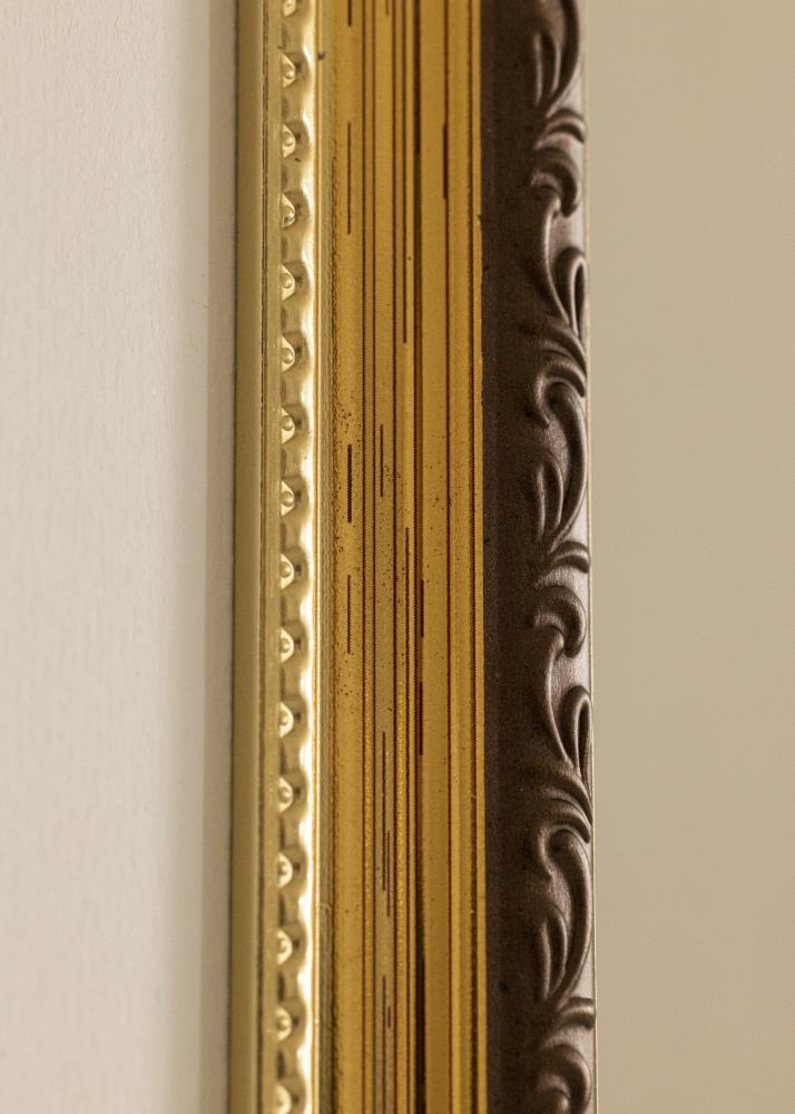 Ram Abisko Akrylglas Guld 70x70 cm