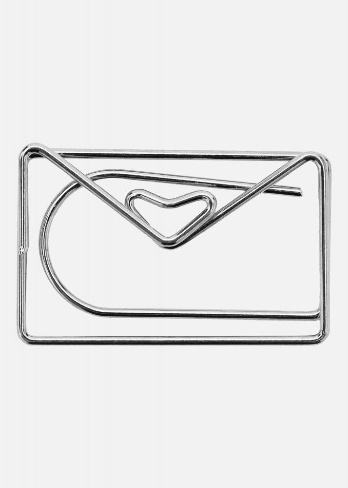 PAC Metall Paperclip Envelope Silver
