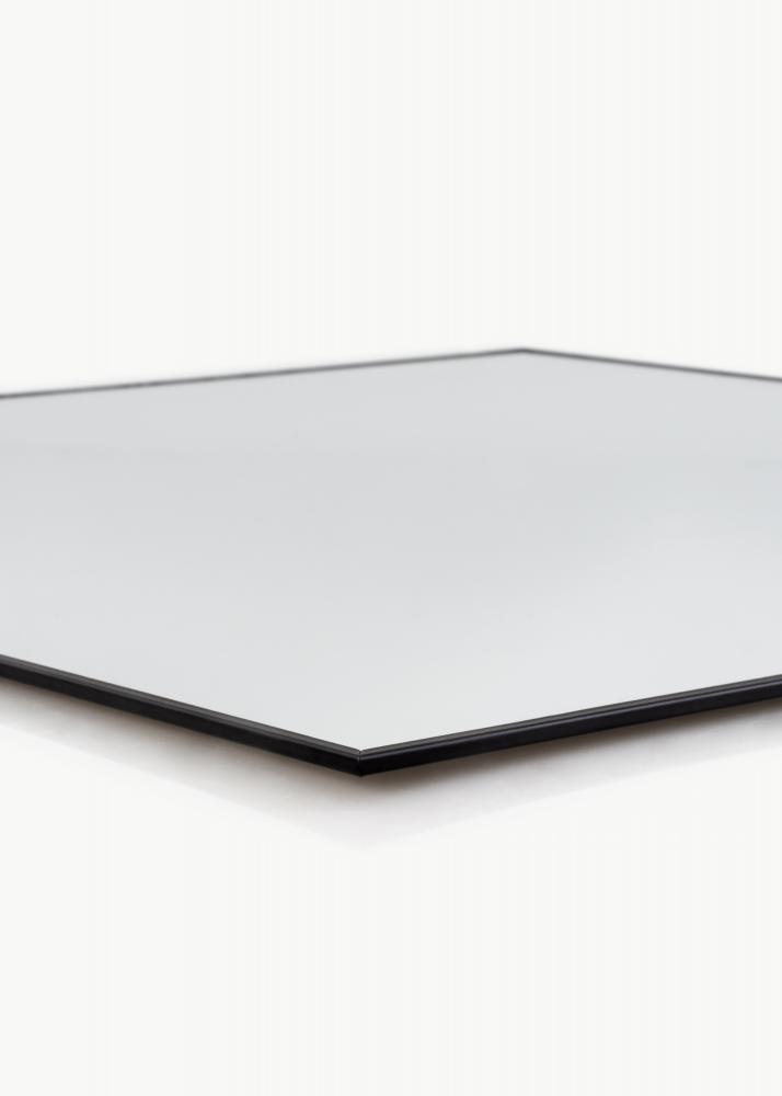 KAILA Square Mirror - Thin Black 80x80 cm