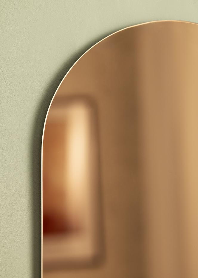 KAILA Spegel Oval Rose Gold 35x70 cm