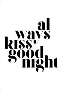 Always Kiss Good Night Poster