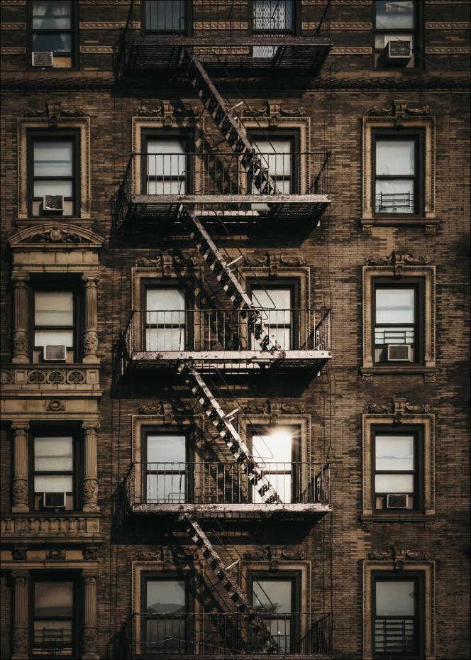 New York Fire Escape Poster