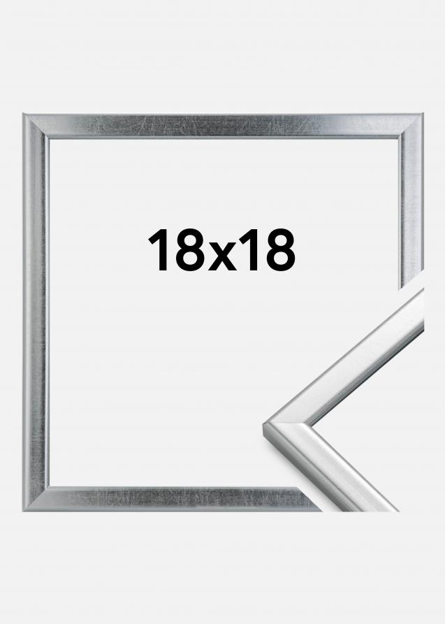 Ram Slim Matt Antireflexglas Silver 18x18 cm