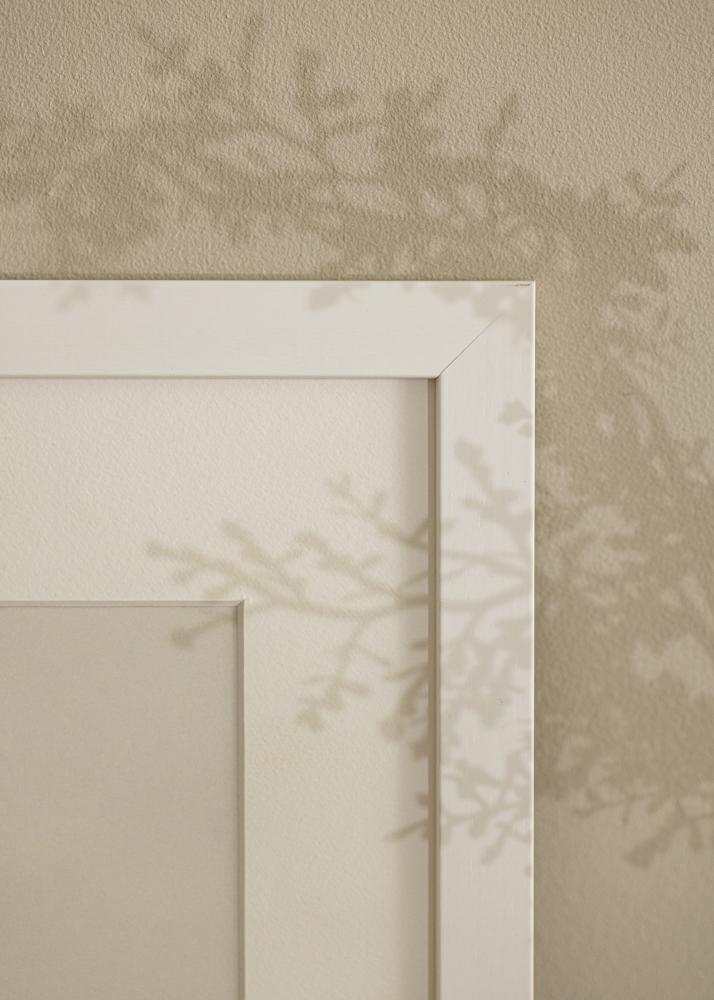 Ram White Wood Akrylglas 70x70 cm