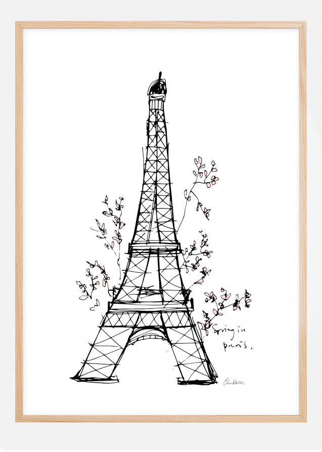 Spring in Paris Poster