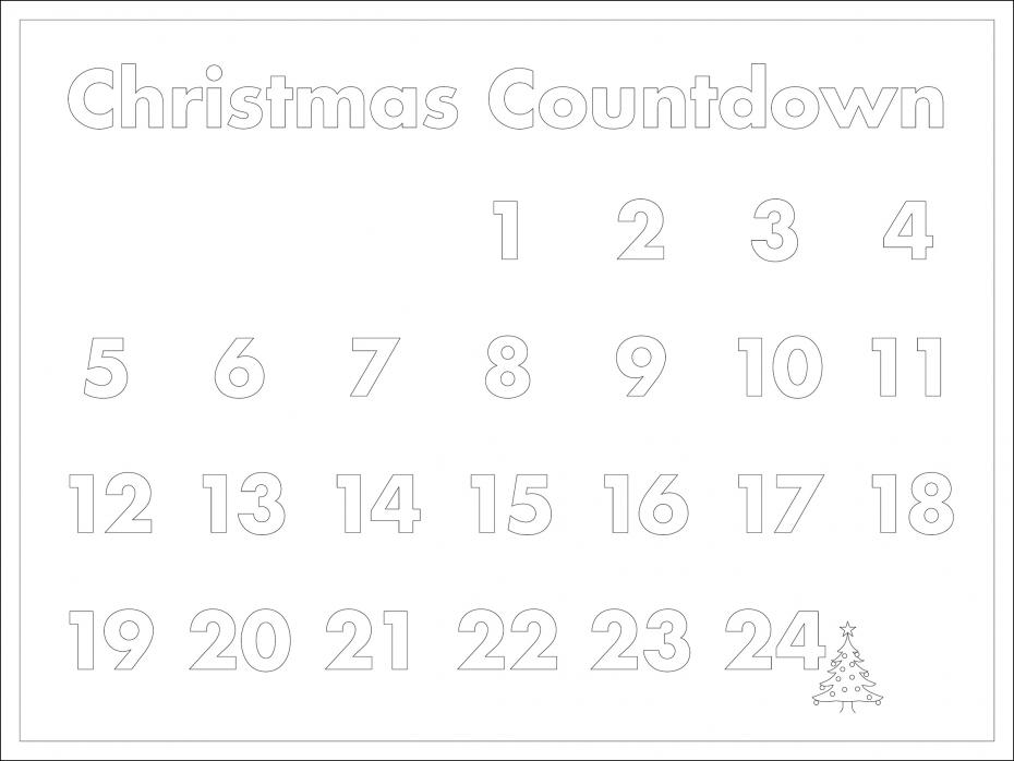 Christmas Countdown - Julkalender Poster
