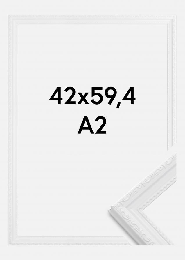 Ram Abisko Akrylglas Vit 42x59,4 cm (A2)