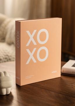 KAILA XOXO Pink - Coffee Table Photo Album (60 Svarta Sidor / 30 Blad)