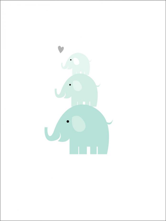 Elefant Triss - Isbl Poster