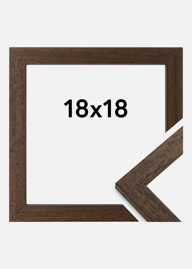 Ram Brown Wood 18x18 cm