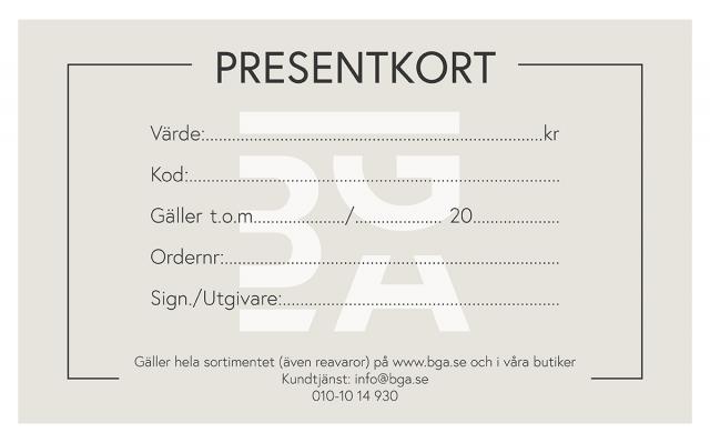 Presentkort - 500 kr