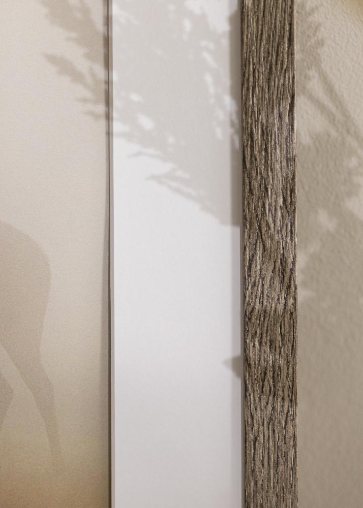 Ram Stilren Akrylglas Dark Grey Oak 40x60 cm