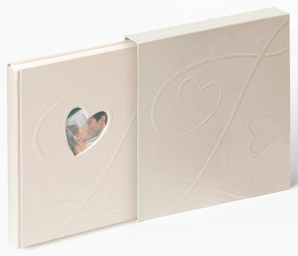 Amore Album - 34x33 cm (60 Vita sidor / 30 blad)