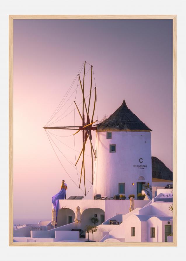 Santorini Weddings Poster