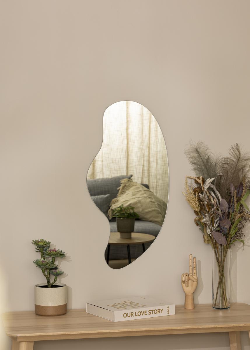 Spegel Wavy Cloud 40x80 cm
