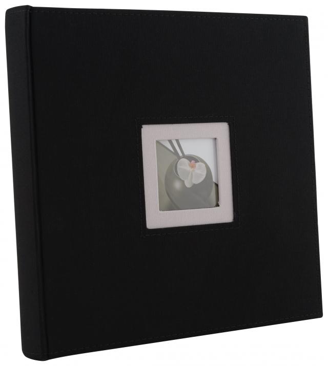 Black & White Album Svart - 26x25 cm (50 Svarta sidor / 25 blad)