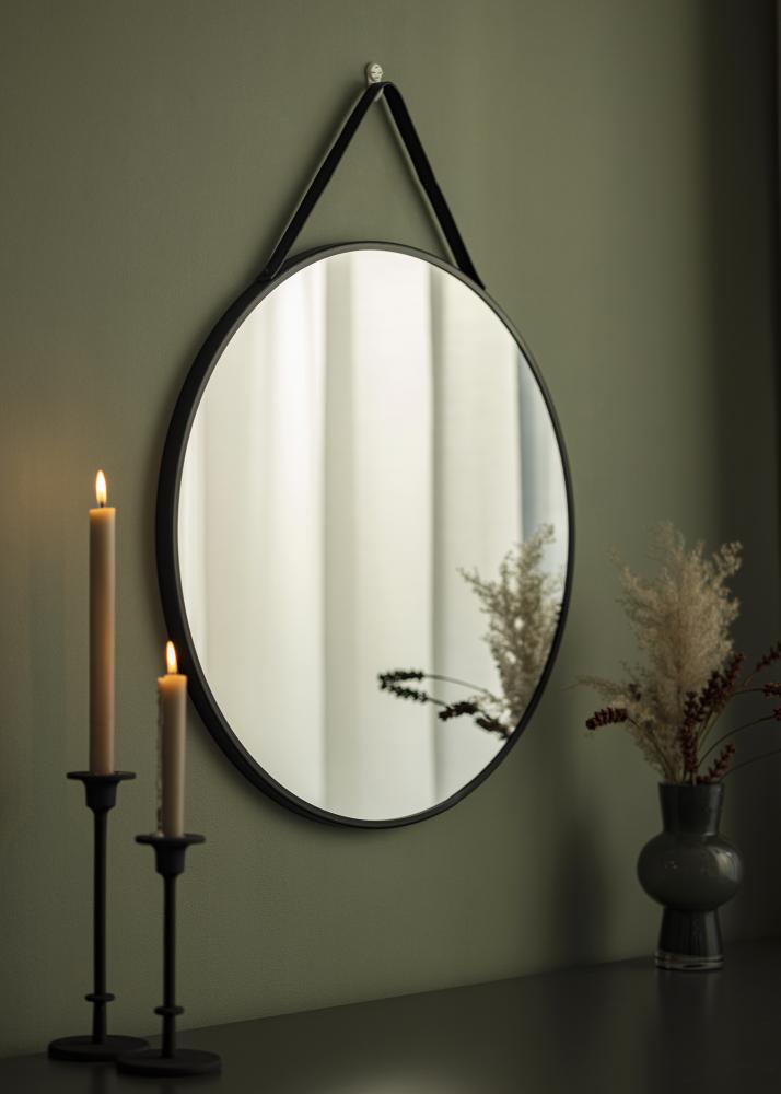 Spegel Trapani Svart 60 cm 
