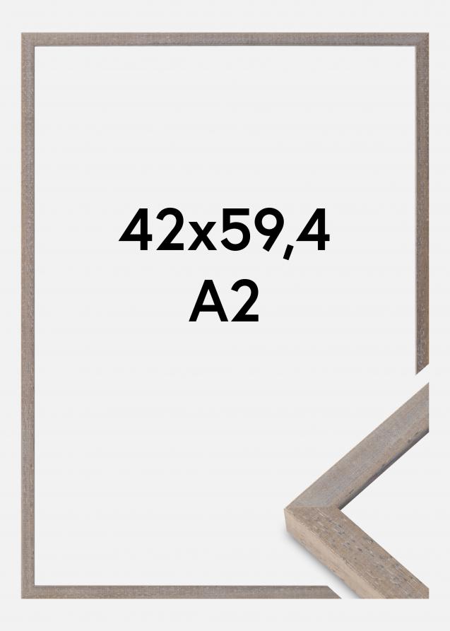 Ram Ares Akrylglas Grå 42x59,4 cm (A2)