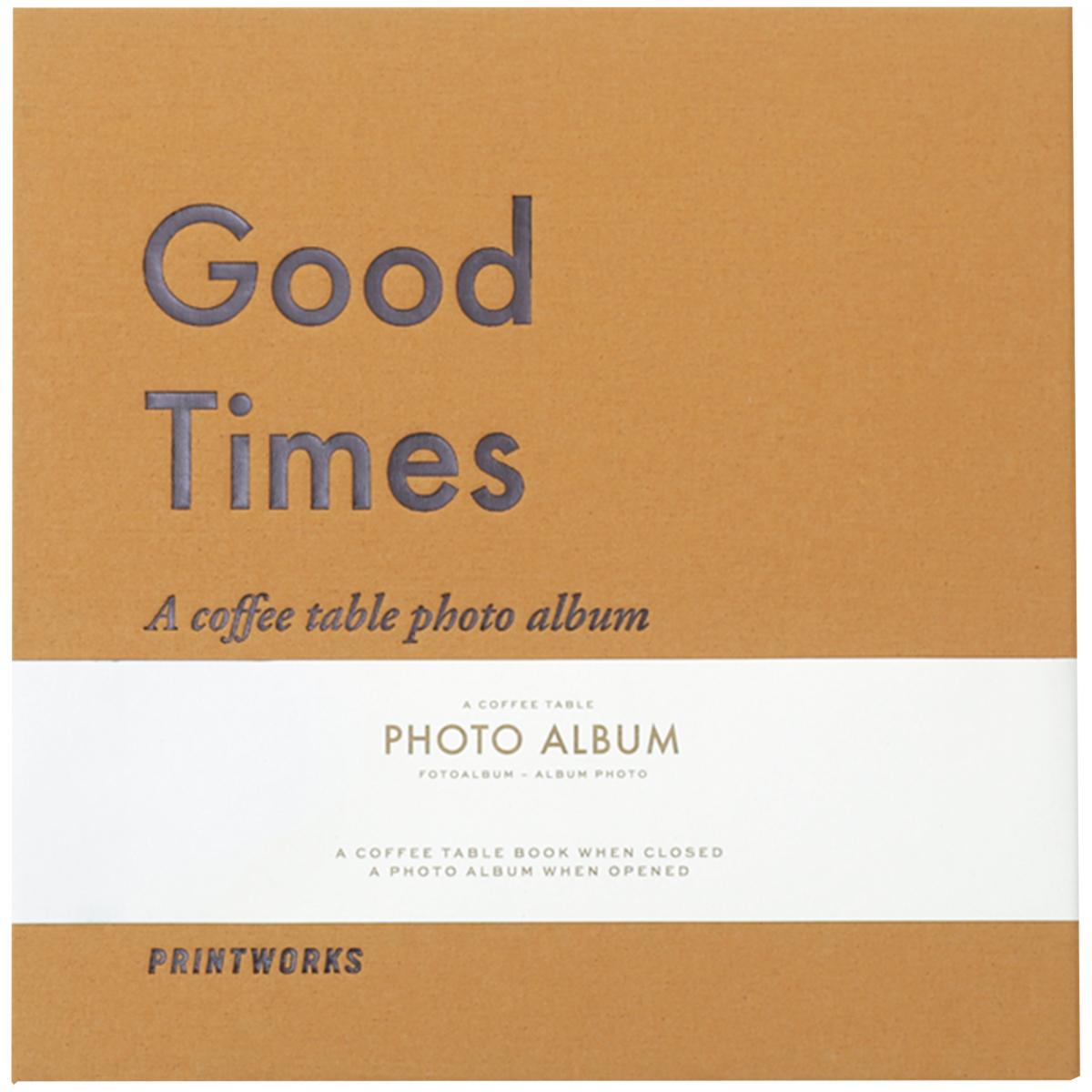Good Times (S) - A Coffee Table Photo Album (60 Svarta sidor / 30 blad)
