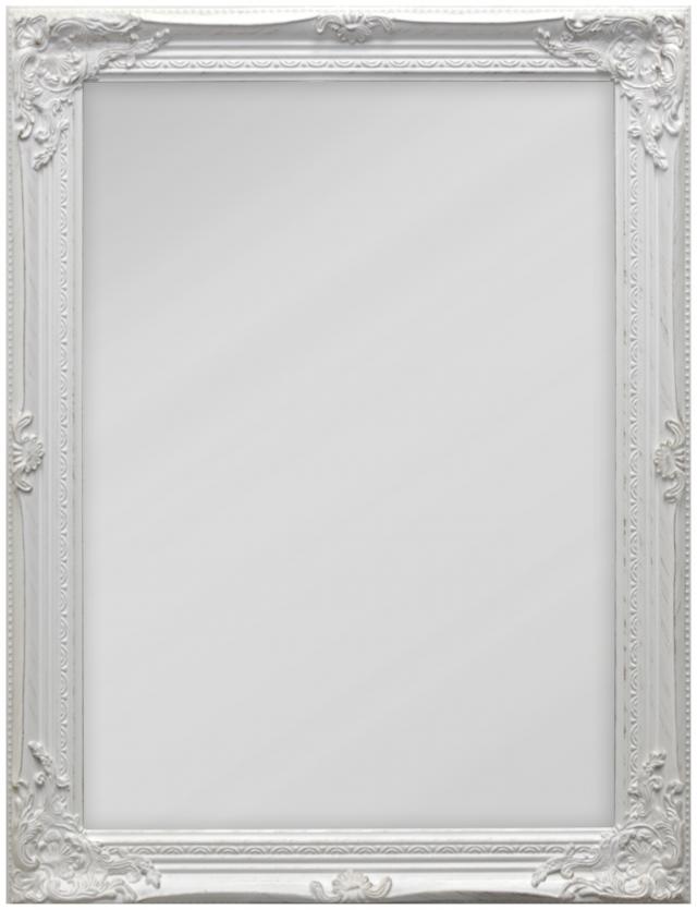 Spegel Antique Vit 50x70 cm