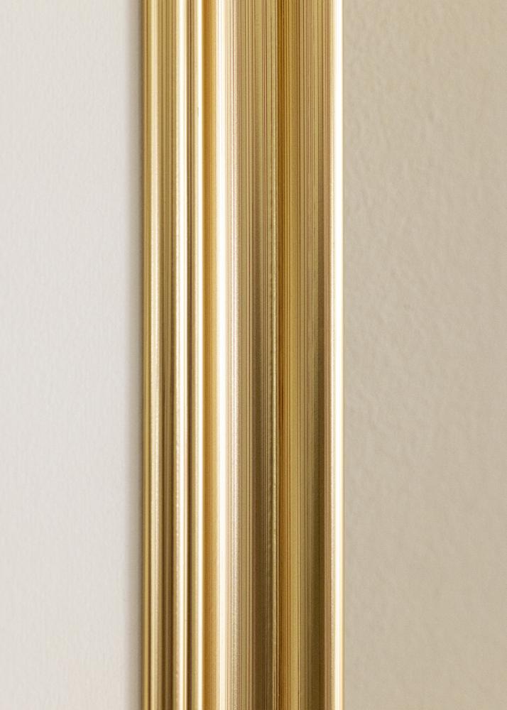 Ram Charleston Akrylglas Guld 70x100 cm