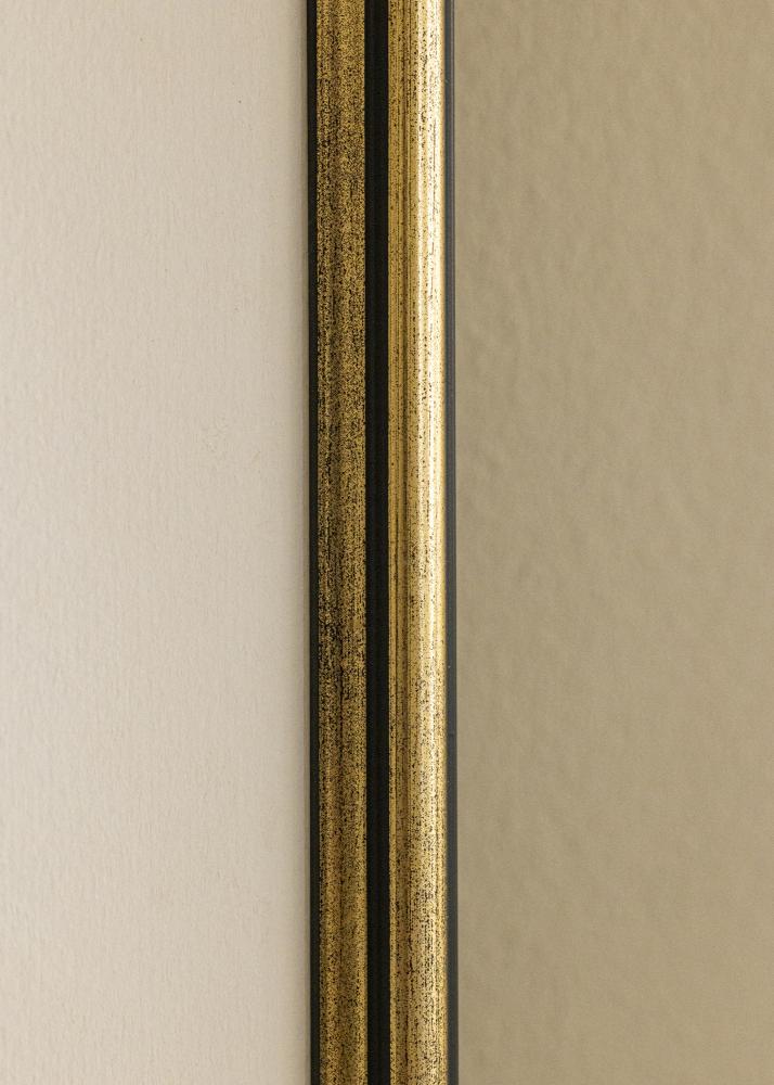 Ram Horndal Akrylglas Guld 20x20 cm