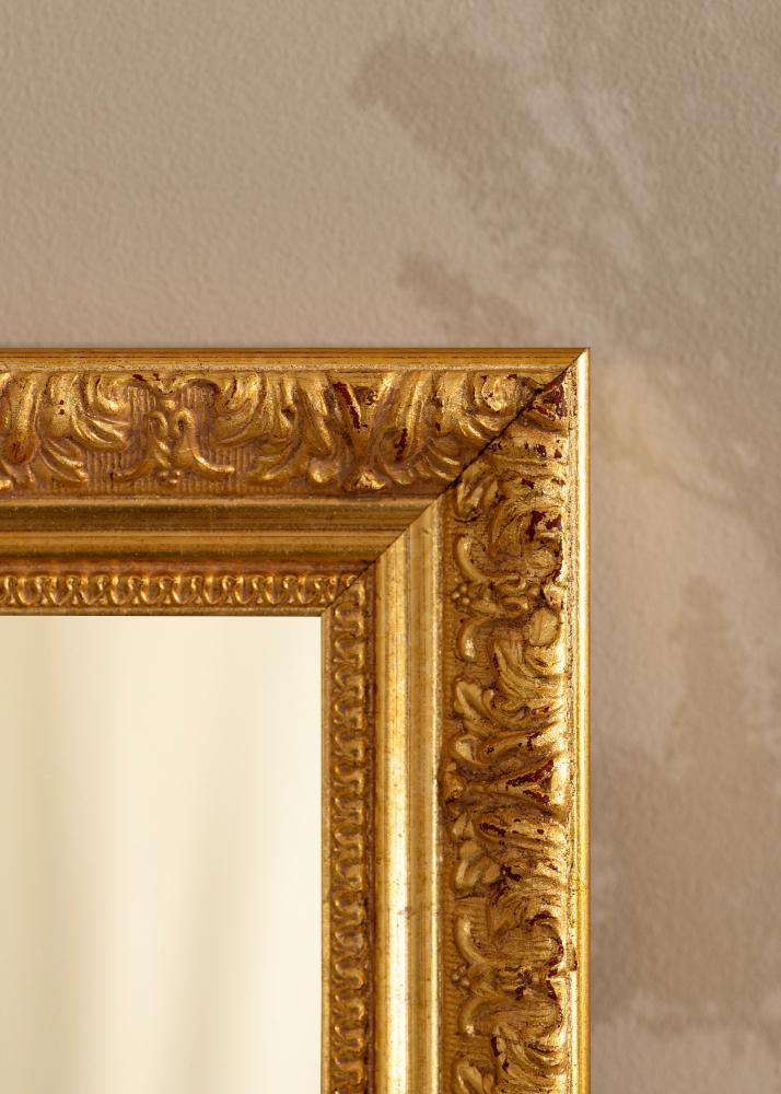 Spegel Vesta Guld - Egna Mtt