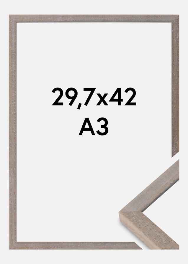 Ram Ares Akrylglas Grå 29,7x42 cm (A3)