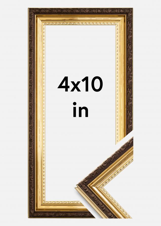 Ram Abisko Akrylglas Guld 4x10 inches (10,16x25,4 cm)