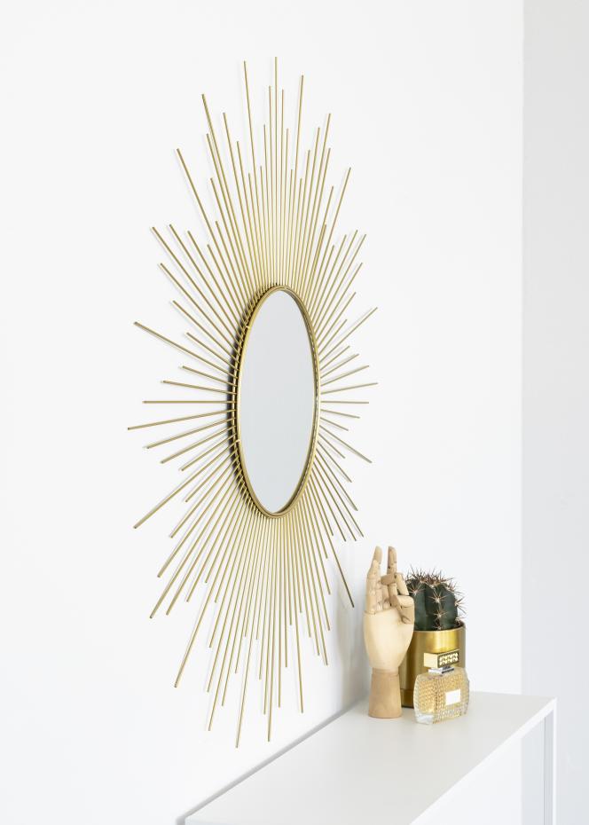 KAILA Spegel Star - Guld 90x90 cm