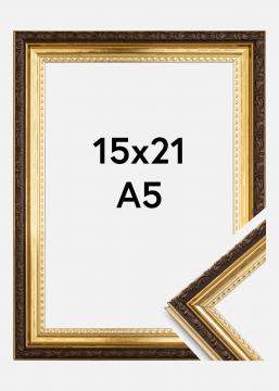 Ram Abisko Akrylglas Guld 15x21 cm (A5)