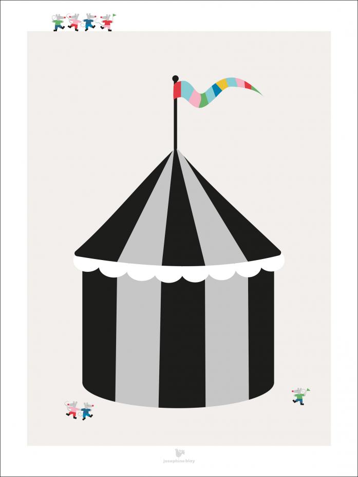 Circus - Beige Poster