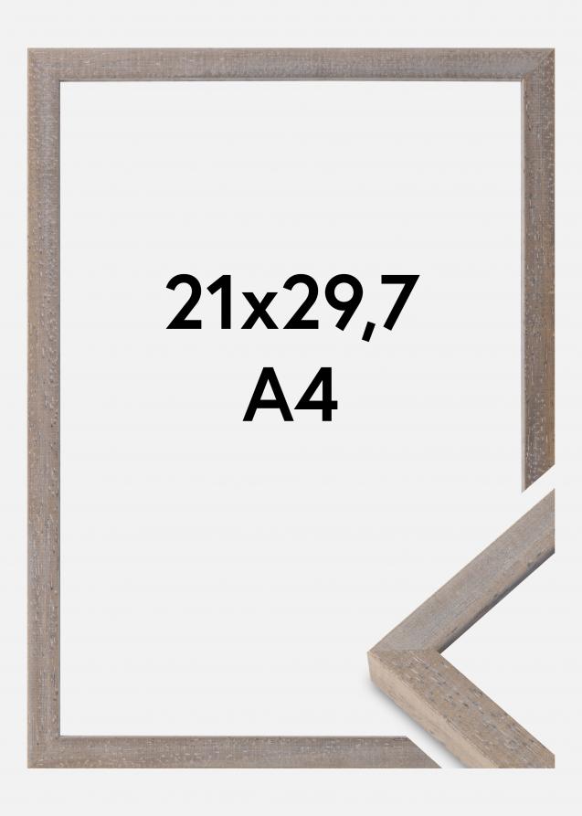 Ram Ares Akrylglas Grå 21x29,7 cm (A4)