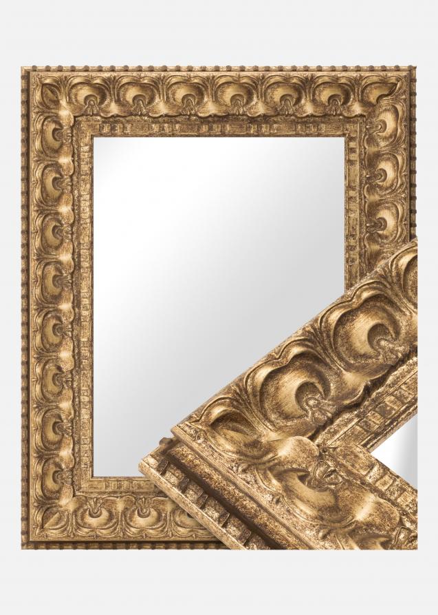 Spegel Skokloster Guld - Egna mått
