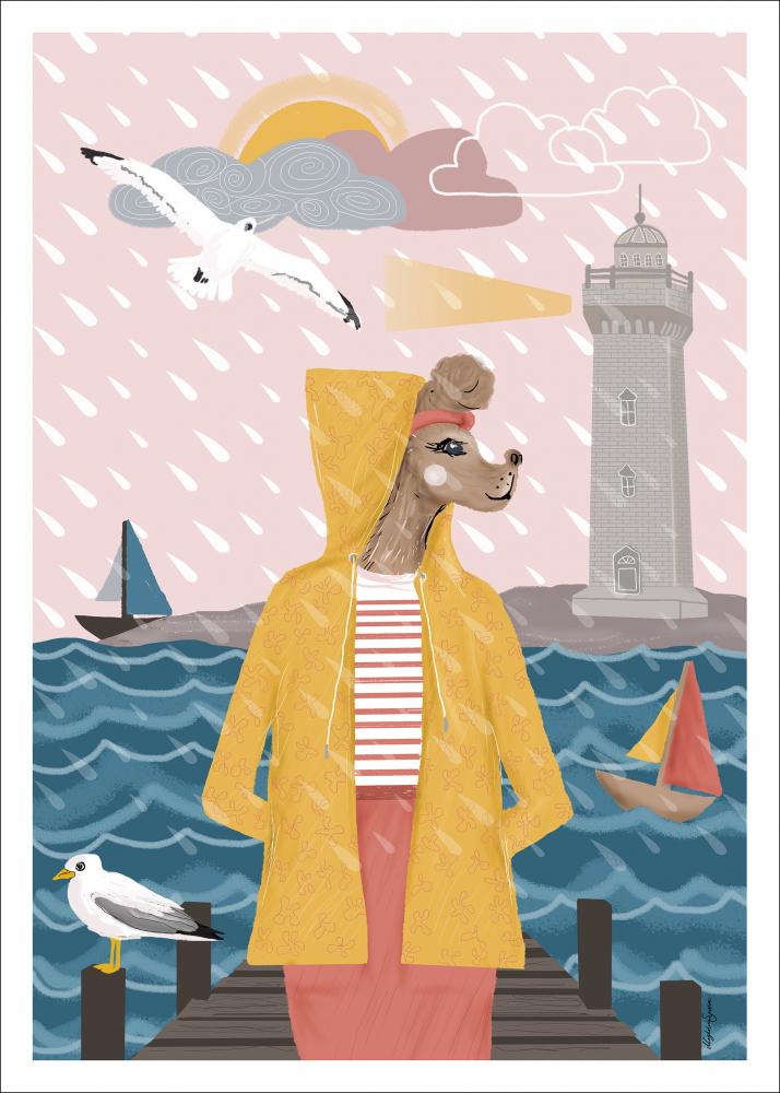 Summer rain Poster