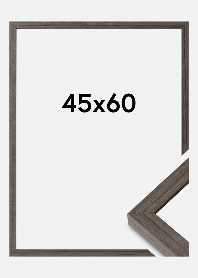 Ram Hermes Akrylglas Grey Oak 45x60 cm