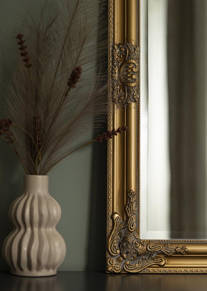 Spegel Bologna Guld 80x80 cm