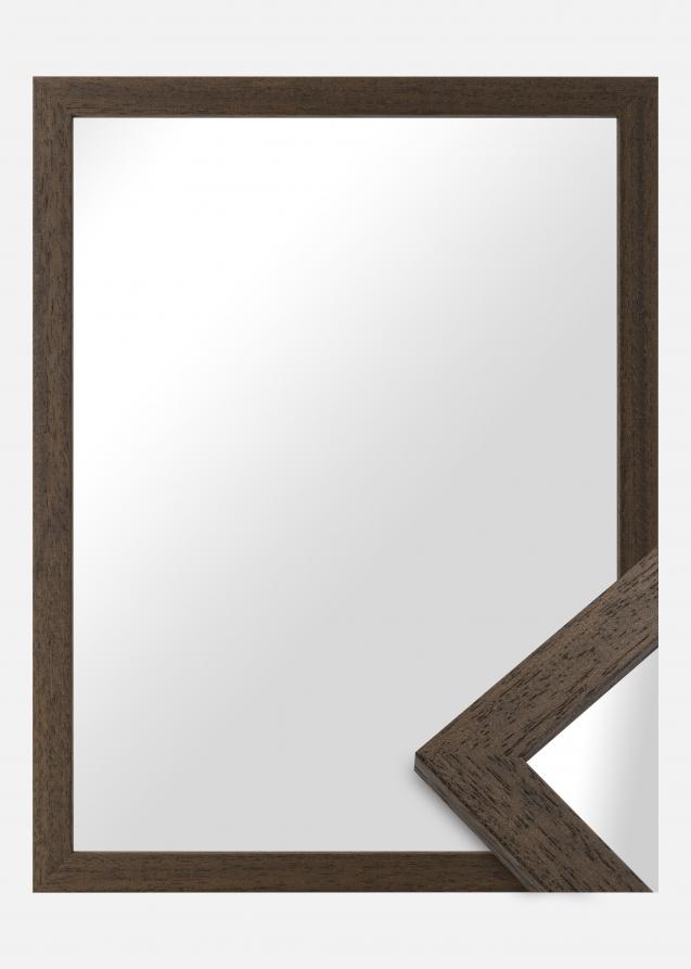 Spegel Brown Wood - Egna Mått