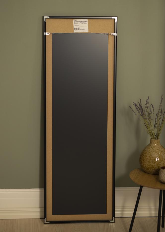Spegel Minimal Black 45x130 cm