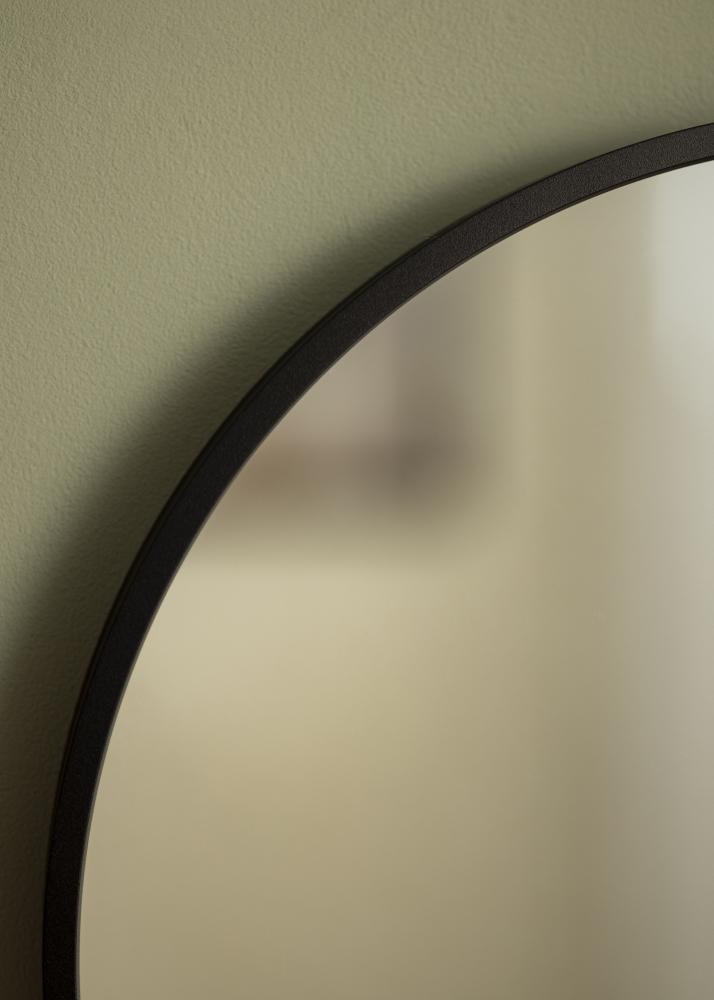 KAILA Rund Spegel Edge Black 40 cm 