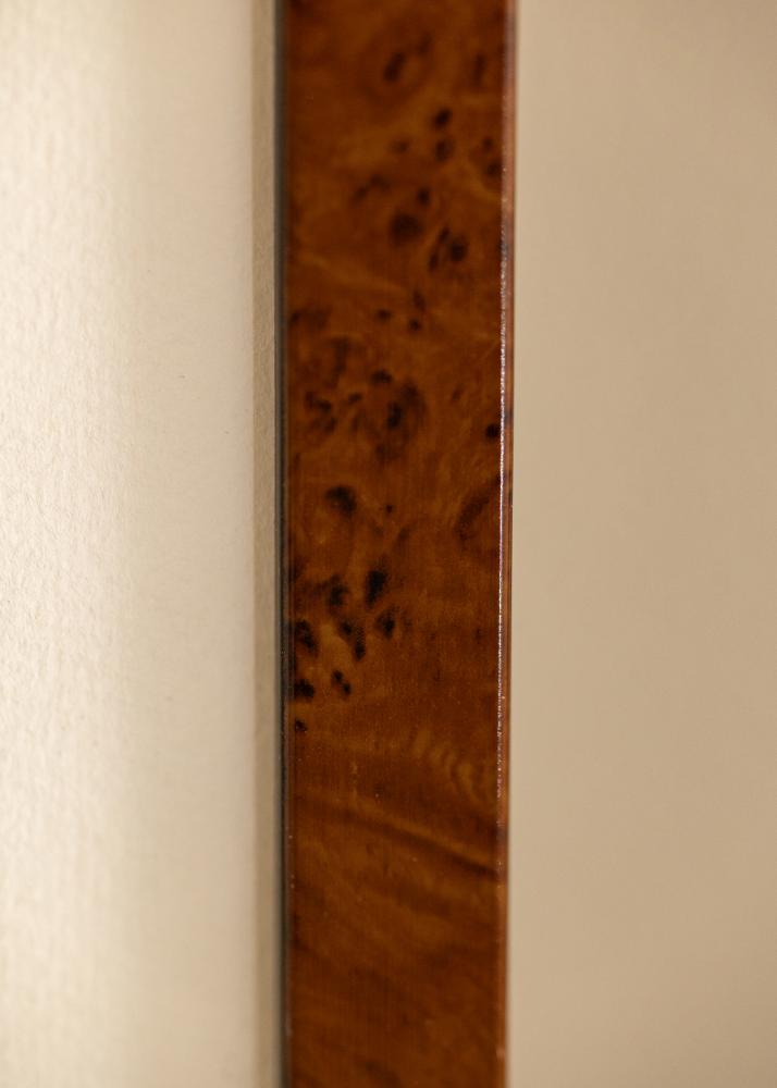 Ram Ares Akrylglas Burr Walnut 40x40 cm