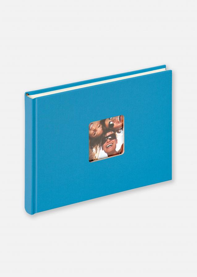 Fun Album Havsblå - 22x16 cm (40 Vita sidor / 20 blad)