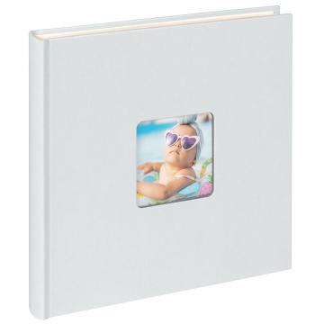 Fun Babyalbum Blå - 26x25 cm (40 Vita sidor/20 blad)