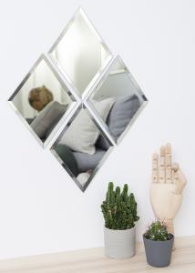 Spegel House Doctor Diamond Klar 16x22 cm