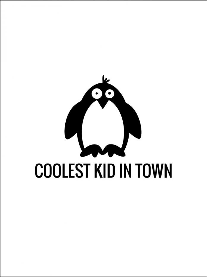 Pingvin Cool Poster