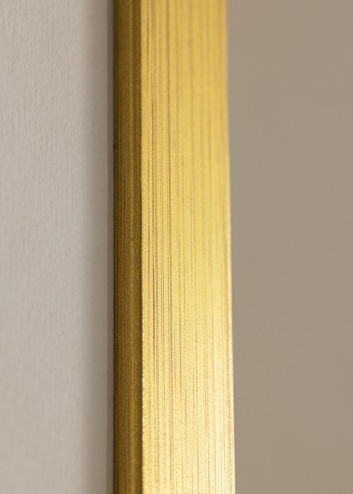 Ram Falun Akrylglas Guld 50x50 cm